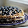 Фотография рецепта Блинный торт с творогом и черникой автор julia zaharrra