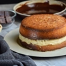 Фотография рецепта Бостонский пирог с кремом автор Polina Savitskaja