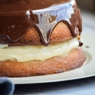 Фотография рецепта Бостонский пирог с кремом автор Polina Savitskaja