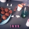 Фотография рецепта Брауни с молочным и темным шоколадом автор инга