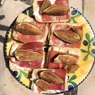 Фотография рецепта Брускетта попровански с инжиром и лавандовым медом автор Иван Соколов