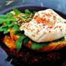 Фотография рецепта Брускетта с яйцом пашот автор Лоскутова Марианна