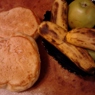 Фотография рецепта Булочки дрожжевые с бананом и яблоком автор Anna Cook