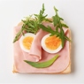 Фотография рецепта Бутерброд с ветчиной и яйцом автор maximsemin