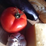 Фотография рецепта Бутерброды с баклажанами и помидорами автор Вера Макаренко