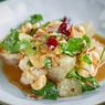 Фотография рецепта Cалат из помело с орехами кешью и креветками автор Ресторан Hong Kong