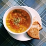 Фотография рецепта Чечевичный суп с цукини и маслятами автор Maria Katkova