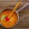 Фотография рецепта Чечевичный суп со свининой и копченой паприкой автор ШЕФМАРКЕТ