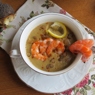 Фотография рецепта Чечевичный суп с лангустинами автор Anita Ggdf