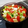 Фотография рецепта Черноморский овощной салат автор Лоскутова Марианна