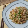Фотография рецепта Чесночный рис с соевым соусом автор Снежана Павлецова
