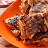 Фотография рецепта Чесночноимбирные куриные бедрышки на гриле автор Телеканал Food Network