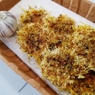 Фотография рецепта Чесночнолуковые сырные чипсы автор Лоскутова Марианна