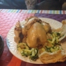 Фотография рецепта Цыпленок подомашнему с лаймом огурцами и кориандром автор Катерина Кузьмина