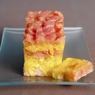 Фотография рецепта Цитрусовый террин с карамелизованной грейпфрутовой цедрой автор Masha Potashova