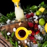 Фотография рецепта Цитрусовый фроузен с клубникой и ванилью автор Анастасия Губачева