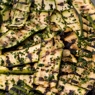 Фотография рецепта Цукини на гриле с шалфеем и белым бальзамическим уксусом автор Саша Давыденко