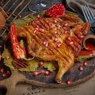 Фотография рецепта Цыпленок чкмерули автор Мамия Джоджуа