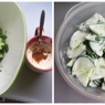 Фотография рецепта Дачный салат с молодыми огурцами автор Татьяна Петрухина