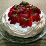 Фотография рецепта Десерт Павлова со свежими ягодами автор Vika Kordysh