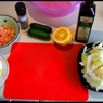 Фотография рецепта Диетический салат с креветками автор Алексей Ин