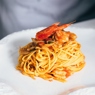 Фотография рецепта Домашние тальолини с соусом аррабьята артишоками и красной сицилийской креветкой автор Еда