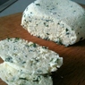 Фотография рецепта Домашний сыр с зеленью и тмином автор Екатерина К