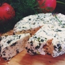 Фотография рецепта Домашний сыр с зеленью и тмином автор Алена  Катюшкина