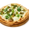 Фотография рецепта Домашняя пицца с брокколи и песто автор Еда