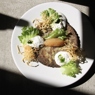Фотография рецепта Драники из кабачков с икрой щуки автор Еда