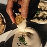 Фотография рецепта Фалафель с рукколой и йогуртовой заправкой с тахини автор Саша Давыденко