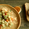 Фотография рецепта Фасолевый суп с беконом автор Саша Давыденко