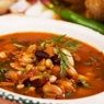Фотография рецепта Фасолевый суп с капустой и копченостями автор Anita Ggdf