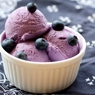 Фотография рецепта Фасолевое мороженое с черникой автор Abra Cadabra