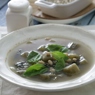 Фотография рецепта Фасолевый суп с баклажанами и белым вином автор Anita Ggdf