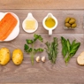Фотография рецепта Филе семги с базиликом оливками и картофелем автор ШЕФМАРКЕТ