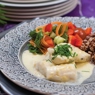 Фотография рецепта Филе трески в горчичном соусе с рисом автор Давай готовить