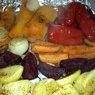 Фотография рецепта Форель запеченная с осенними овощами и фруктами автор Тина Позднякова