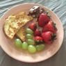 Фотография рецепта Французские тосты с ягодами автор Тоня Гинзбург