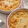 Фотография рецепта Французский сырный пирог с яблоками и ветчиной автор Masha Potashova