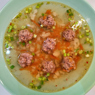 Фотография рецепта Фрикадельковый суп с цветной капустой автор Лоскутова Марианна