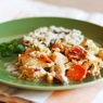 Фотография рецепта Фрикассе цыпленка с овощами и пророщенным нутом автор Корзина на дом