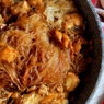 Фотография рецепта Фунчоза с курицей и кореньями в соевом соусе автор Егор Клюшин