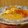 Фотография рецепта Фунчоза с овощами сыром и беконом автор Ална Казавчинская
