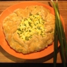 Фотография рецепта Галета с яйцом и зеленым луком автор Анна
