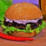 Фотография рецепта Гамбургер с греческим соусом Тирокафтери автор Евгений Шаг