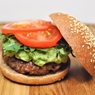 Фотография рецепта Гамбургер с рукколой и гуакамоле автор Uta