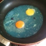 Фотография рецепта Голубая яичница автор Илья Есть
