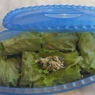 Фотография рецепта Голубцы из свежих листьев салата с сыром автор Елена Титаренко