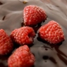 Фотография рецепта Горячий шоколад с малиной и взбитыми сливками автор maximsemin